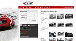 Desktop Screenshot of occasions.hilaire-import.fr